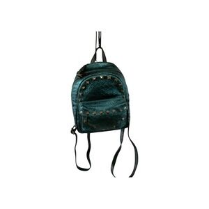 Italian Women Mini Backpack Genuine Leather Studded Zip

 Dark turquoise